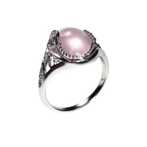 Bague Capucine Quartz Rose & Argent 925 – Image 2