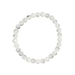 Bracelet Pierre de Lune - Pierres Boules 6mm – Image 2
