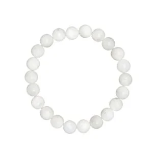Bracelet Pierre de Lune & Pierres Boules 8mm – Image 2