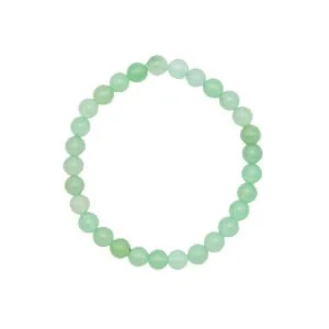 Bracelet Aventurine & Pierres Boules 6mm – Image 2