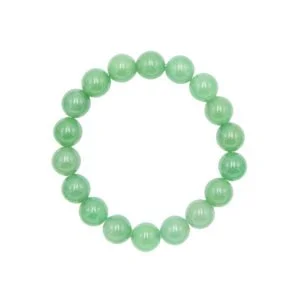 Bracelet Aventurine & Pierres Boules 10mm – Image 2