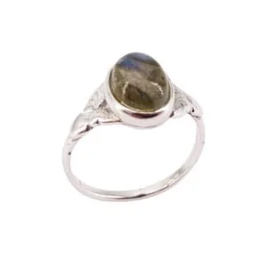 Bague Marianne Labradorite & Argent 925 – Image 2