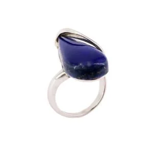 Bague Colombe Lapis-Lazuli & Argent 925 – Image 2