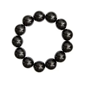 Bracelet Agate & Pierres Boules 14mm – Image 2