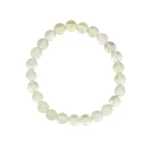 Bracelet Topaze Jaune  & Pierres Boules 8mm – Image 2
